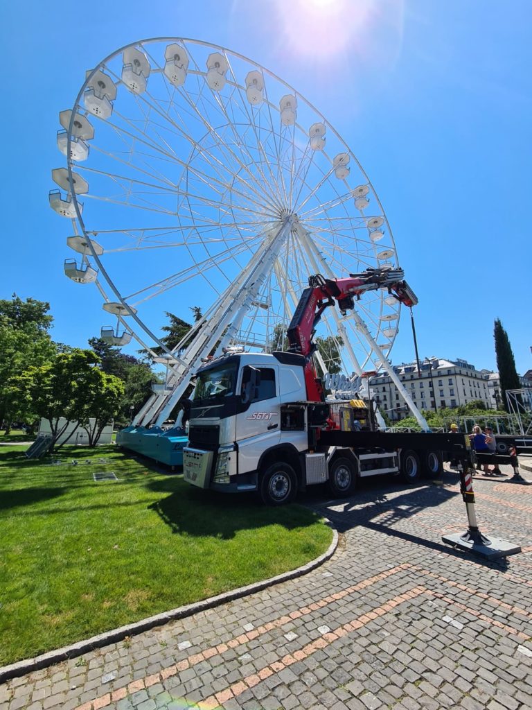 camion grue 100 tonnes sgtt
